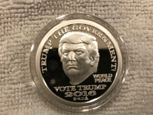 2016 Norfed Trump Dollar 1 oz .999 Silver BU