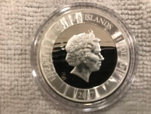 Cayman Island Marlin 1 oz .999 Silver BU