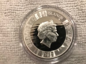 Cayman Island Marlin 1 oz .999 Silver BU