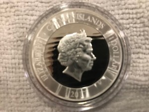 Cayman Island Marlin 1 oz .999 Silver BU