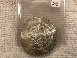 1982 Mexico Libertad 1 oz onza silver coin