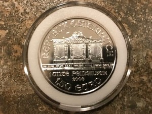 2008 Austrian Philharmonic 1 oz Silver .999 Fine Silver