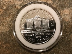 2008 Austrian Philharmonic 1 oz Silver .999 Fine Silver