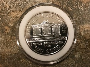 2008 Austrian Philharmonic 1 oz Silver .999 Fine Silver