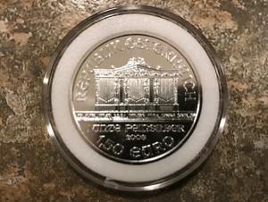 2008 Austrian Philharmonic 1 oz Silver .999 Fine Silver