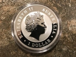 2014 Australian Kookaburra 1 oz Silver BU
