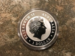 2012 Australian Kookaburra 1 oz Silver BU