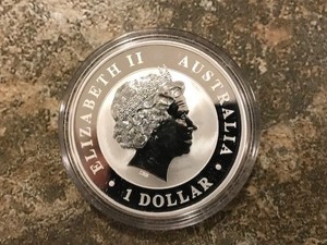 2012 Australian Kookaburra 1 oz Silver BU