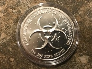 2017 Zombucks Morgan Zombie 1 oz .999 Fine Silver BU
