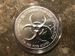 2017 Zombucks Morgan Zombie 1 oz .999 Fine Silver BU