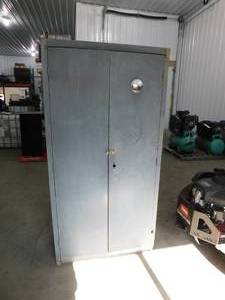 6 x 3 x18 2 Door Metal Cabinet.