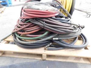 Huge assorted lot of Air & Hydraulic Hose.