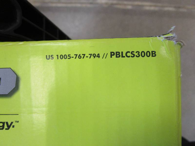 lot 31 image: RYOBI ONE HP 18V Brushless Cordless 7-14 in. Circular Saw (Tool Only) (LIKE NEW CONDITION)