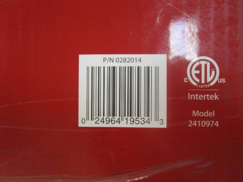 lot 320 image: WAGNER 915e On-Demand Power Steamer (OPEN BOX)