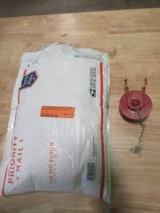 lot 244 image: Bin Filled with Packs of 10 Fluidmaster 502, 2 Universal PerforMAX High Performance Toilet Flappers.