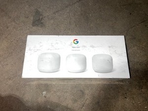 Google Nest Wifi - Mesh Router AC2200 and 2 Points with Google Assistant - 3 Pack