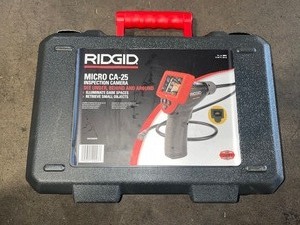 RIDGID CA-25 Micro Visual Inspection & Diagnostic Handheld Camera w 2.7 in. Color Display, 4 ft. Fixed Waterproof Camera Cable