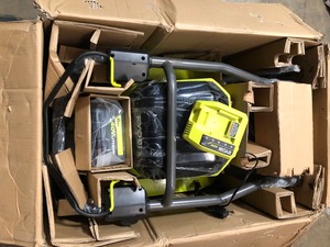 RYOBI 40V HP Brushless 16 in. Front Tine Tiller with Adjustable Tilling Width with 6.0 Ah Battery and Quick Charger