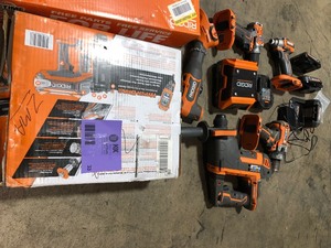 Assorted Ridgid tools