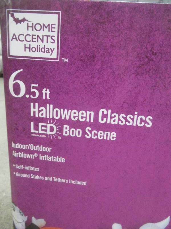 6.5 ft. Boo with Characters Scene Airblown Halloween Inflatable (BRAND NEW)