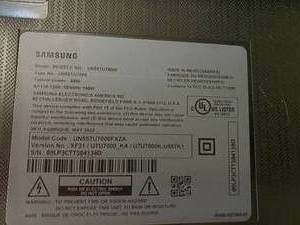 lot 1000 image: UN55TU7000F Samsung - 55 Class 7 Series LED 4K UHD Smart Tizen TV (TECHNICIAN TESTED LIKE-NEW)