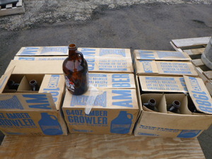 lot 43 image: 6 Cases of Beer Jugs
