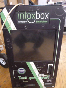 lot 93 image: Bear Komplex IntoxBox Interactive Breathalyzer
