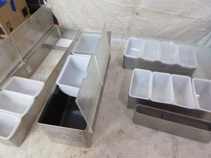 lot 98 image: Bar Condiment Holders