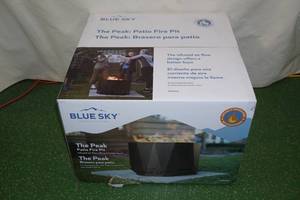 lot 1 image: Blue Sky The Peak Smokeless Patio Fire Pit