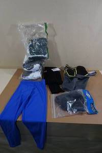 lot 36 image: New Assorted Youth Sportswear -Girdles, Ear Guard, Base Layer