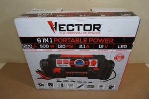 lot 69 image: Vector 6-in-1 Portable Power Station