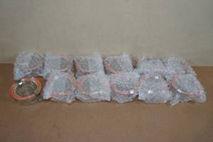lot 86 image: 12 Weck 80mL Mini Mold Jars -2.7oz