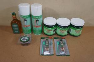 lot 92 image: Assorted Clubman Products -Moustache Wax, After Shave, Soap