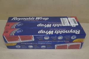 lot 99 image: 6 Rolls Reynolds Wrap -30 SQ FT