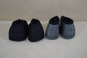 lot 104 image: 2 Pair Classic Equine Bell Boots -Size Small