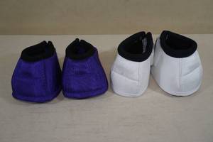 lot 108 image: 2 Pair Classic EquineProfessionals Choice Bell Boots -Size Large