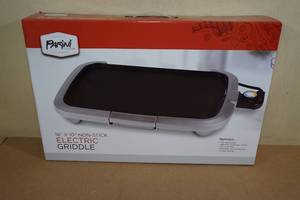 lot 152 image: NEW Parini Non-Stick Electric Griddle