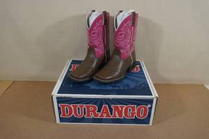 lot 176 image: Durango Lil Mustang Boots -Girls Size 13