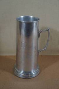 lot 189 image: Playboy Metal Stein - Clear Bottom