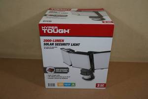 lot 211 image: Hyper Tough Solar Security Light