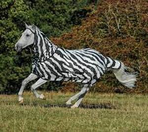 lot 116 image: Bucas Zebra Print Fly Sheet