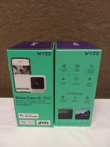lot 29 image: (2) NEW WYZE CAM FOR INDOOROUTDOOR