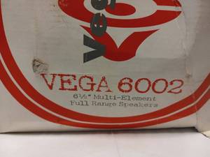 lot 35 image: CERWIN VEGA - VEGA 6002 FULL RANGE SPEAKERS
