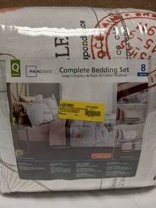 lot 36 image: MAINSTAYS QUEEN BEDDING SET