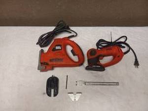 lot 72 image: (2) BLACK AND DECKER JIGSAWS