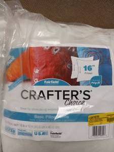 lot 93 image: (4) 2 PACK CRAFTERS CHOICE PILLOWS NEW