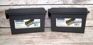 Two .30 Poly Ammo Boxes