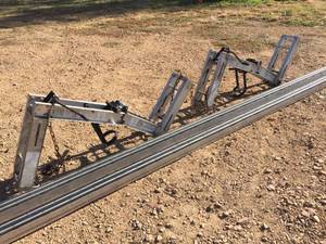 lot 5 image: Qual-CarfAlum-A-Brake Pump Jack Set - 24ft