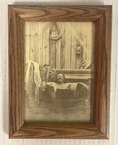 lot 35 image: Framed Western Style Art