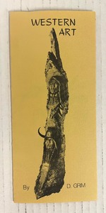 lot 51 image: Carved Wooden Wall Art by D. Grim